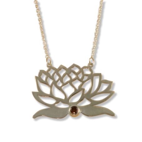 Yin Lotus Necklace