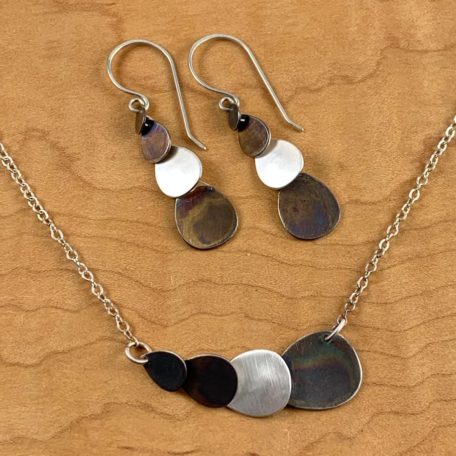 Cascade Necklace and Earrings