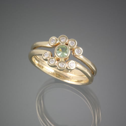 audra ring with tourmaline 500px - Custom Jewelry Gallery